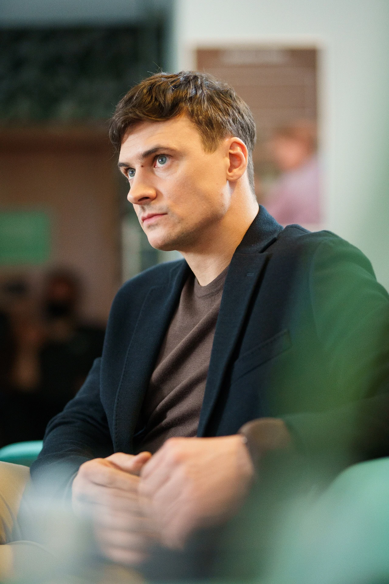 Mateusz Damięcki w serialu "Przyjaciółki" Mateusz Damięcki w serialu "Przyjaciółki"