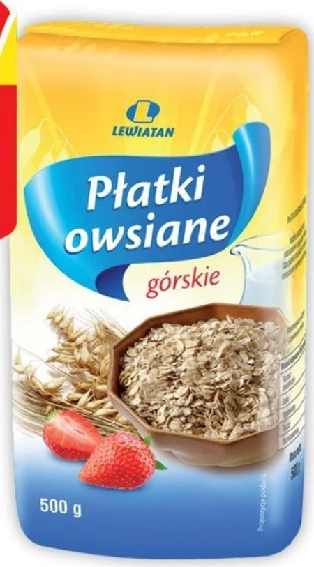 Płatki owsiane Lewiatan