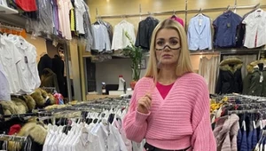 "Disco Weekend z Blondi": Edyta Folwarska sprzedaje w sklepie wietnamskim