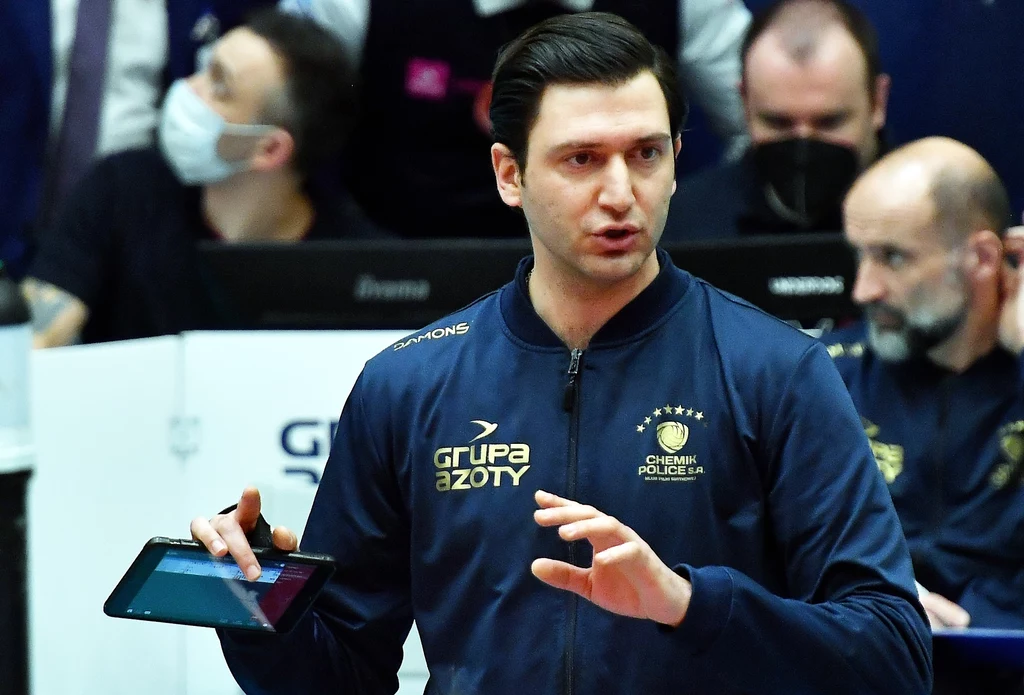 Trener Grupy Azoty Chemika Police Ferhat Akbas