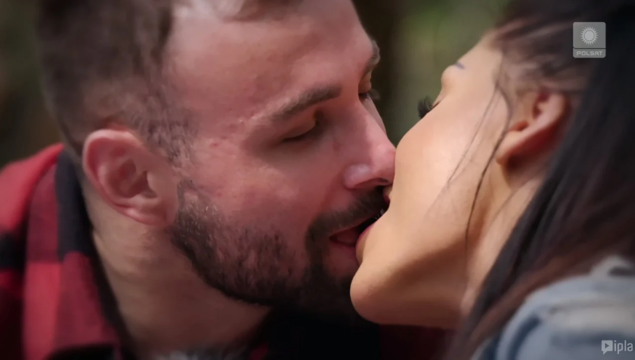 Piotr i Stella. Screen z "Love Islannd" odc. 5. Piotr i Stella. Screen z "Love Islannd" odc. 5.