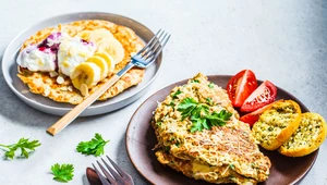 Pożywny omlet owsiany