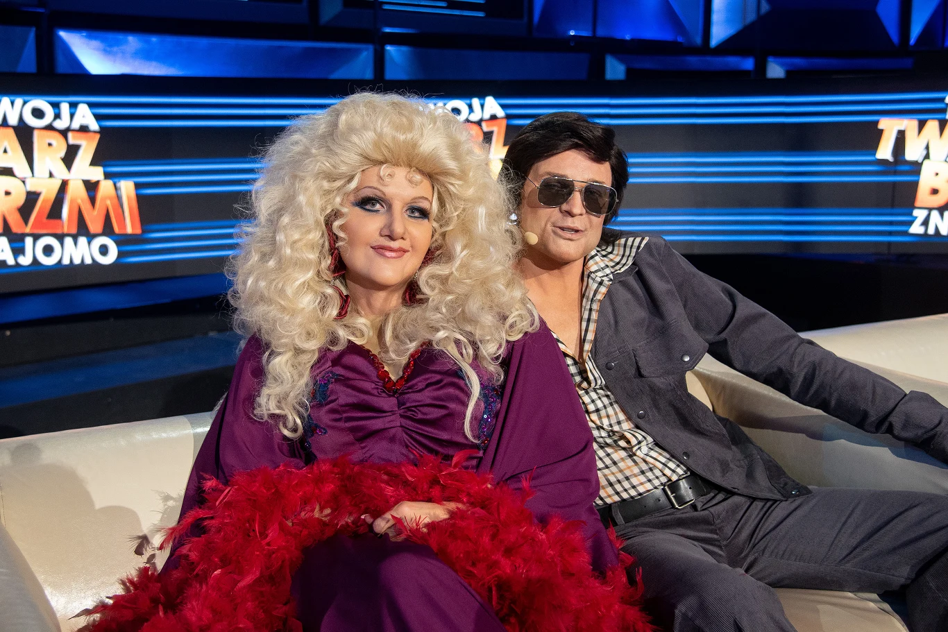 Paweł Góral jako Violetta Villas Paweł Góral jako Violetta Villas