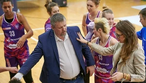 Drużyna KS Basket 25 Bydgoszcz