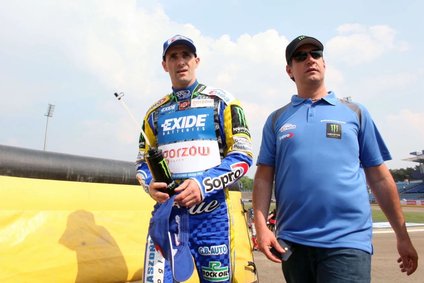 Tomasz Gollob wspólnie z Tomaszem Gaszyńskim Tomasz Gollob wspólnie z Tomaszem Gaszyńskim