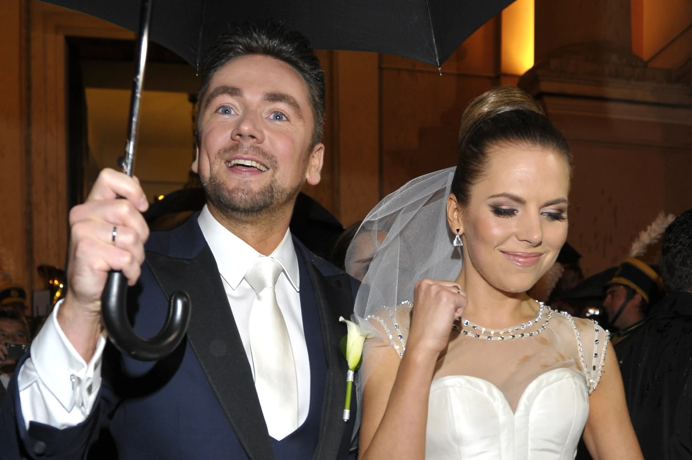 Kuba Badach i Aleksandra Kwaśniewska w dniu ślubu Kuba Badach i Aleksandra Kwaśniewska w dniu ślubu