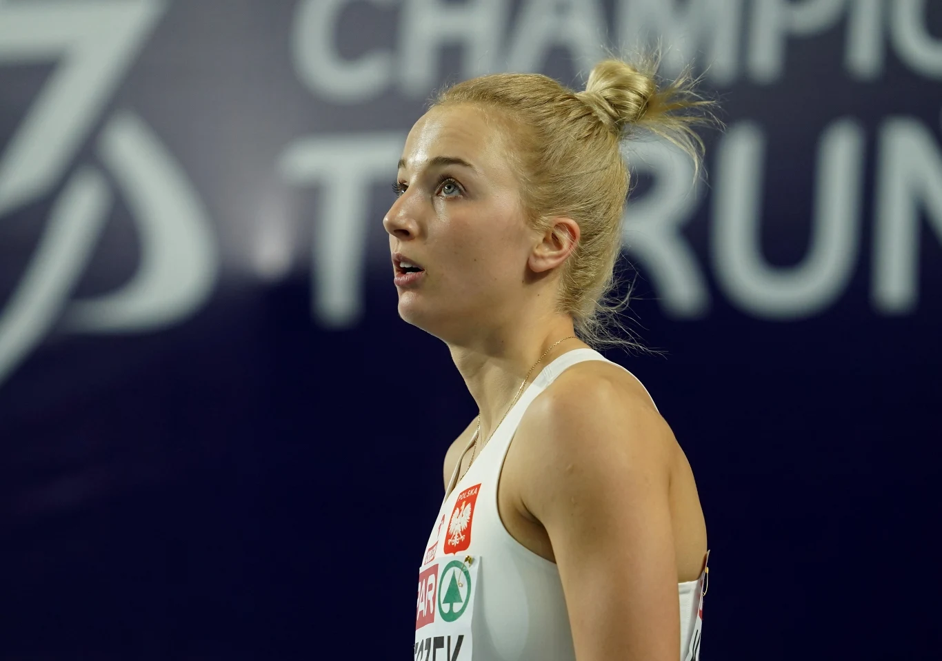 Karolina Kołeczek podczas zawodów Karolina Kołeczek podczas zawodów