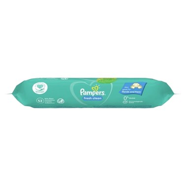Pampers Fresh Clean Chusteczki 1 opakowania = 52 chusteczek - 4