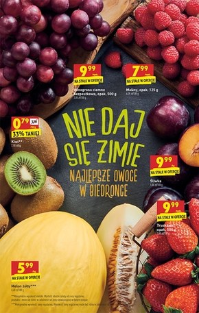 Oferta od poniedziałku w Biedronce!