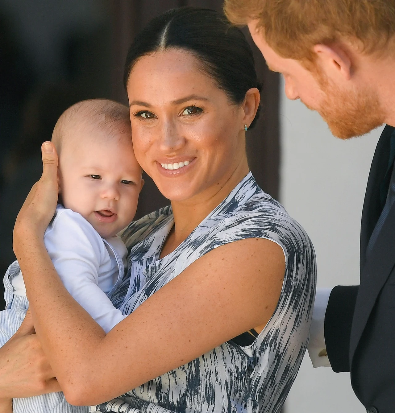 Meghan, Harry i mały Archie