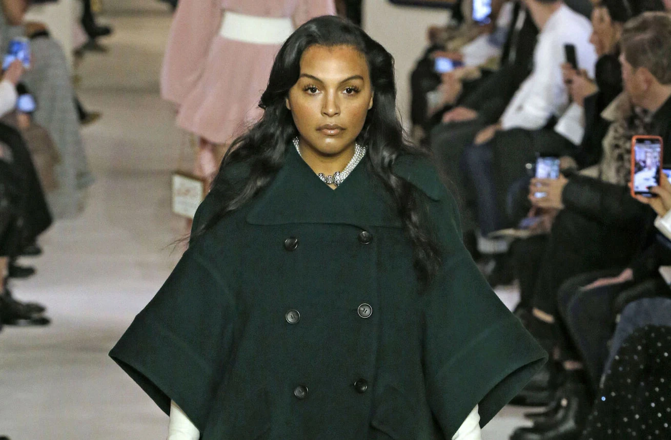 Paloma Elsseser na pokazie Lanvin jesień-zima 2020 Paloma Elsseser na pokazie Lanvin jesień-zima 2020