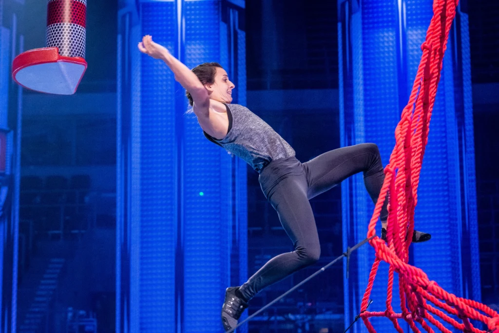 Katarzyna Baranowska w "Ninja Warrior Polska", fot. Maciej Piórko Katarzyna Baranowska w "Ninja Warrior Polska", fot. Maciej Piórko