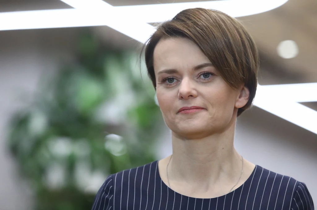 Była wicepremier Jadwiga Emilewicz podczas konferencji #Kobieta2021 Była wicepremier Jadwiga Emilewicz podczas konferencji #Kobieta2021