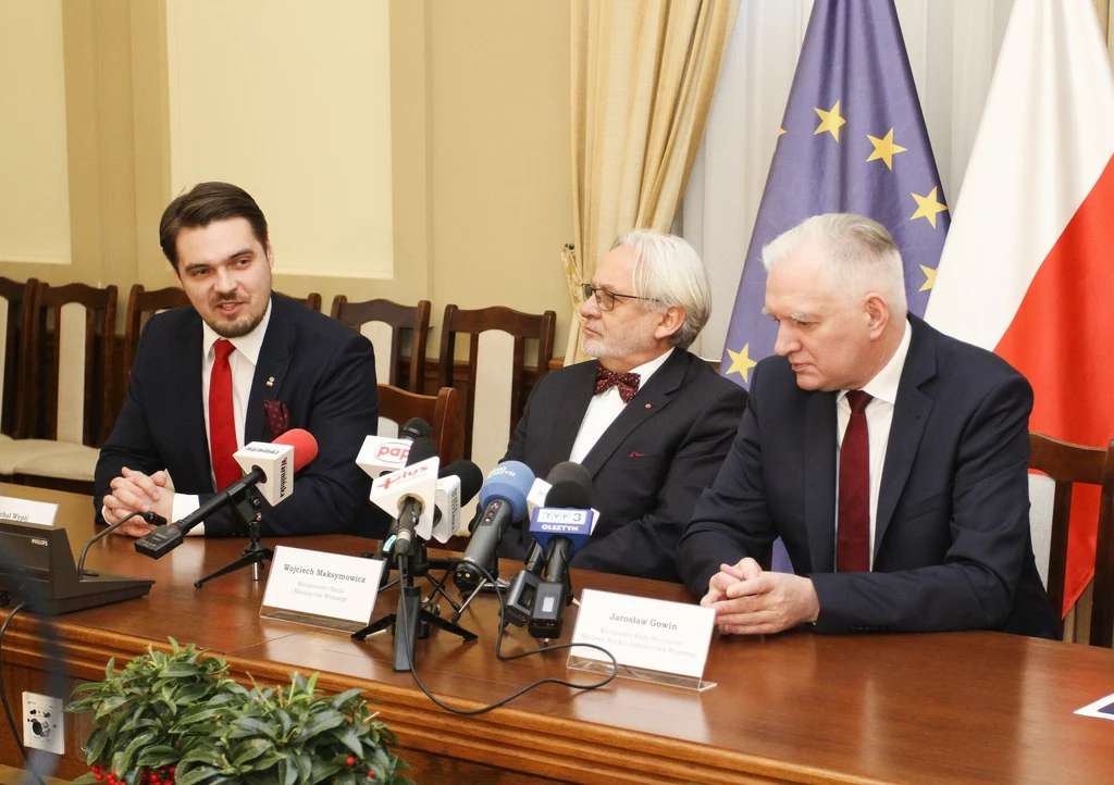 Michał Wypij, Wojciech Maksymowicz i Jarosław Gowin