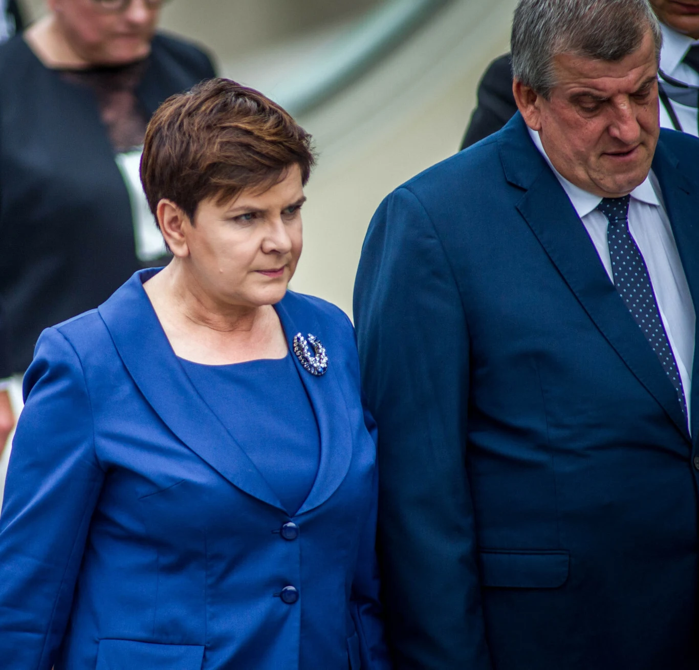 Beata Szydło z mężem Beata Szydło z mężem
