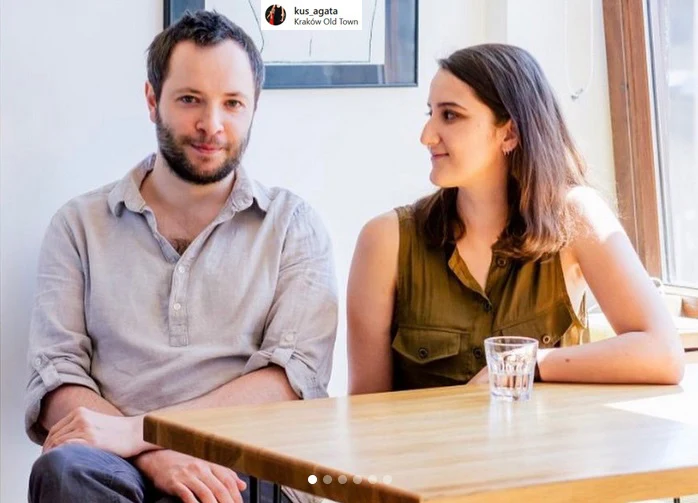 Michał Dymny z narzeczoną Michał Dymny z narzeczoną