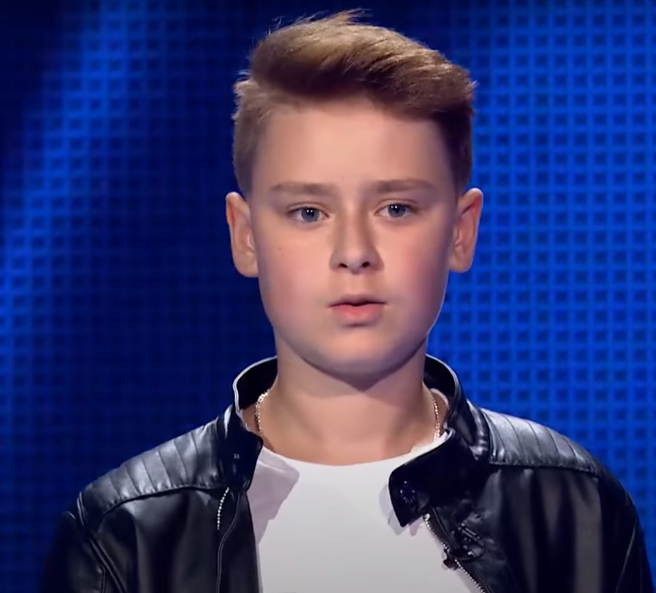 Kuba Krajkowski w "The Voice Kids"