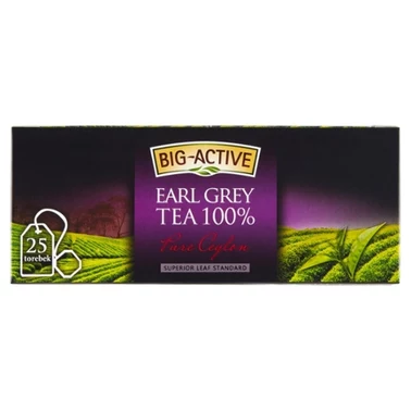 Big-Active Earl Grey Herbata 37,5 g (25 torebek) - 1