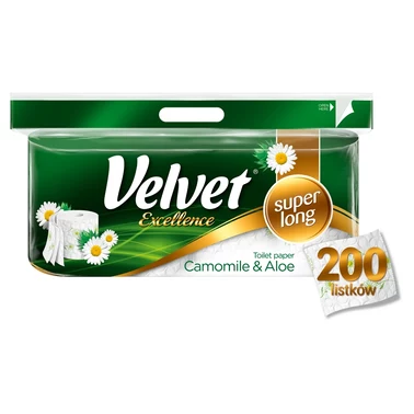 Velvet Camomile & Aloe Papier toaletowy 10 rolek - 3