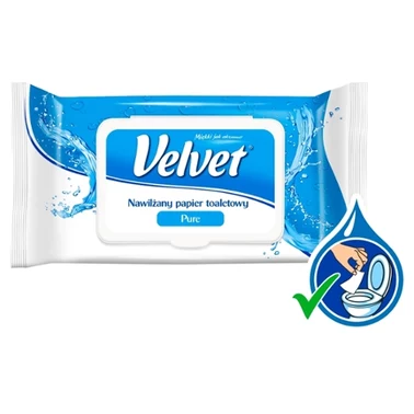 Velvet Pure Nawilżany papier toaletowy 48 sztuk - 5