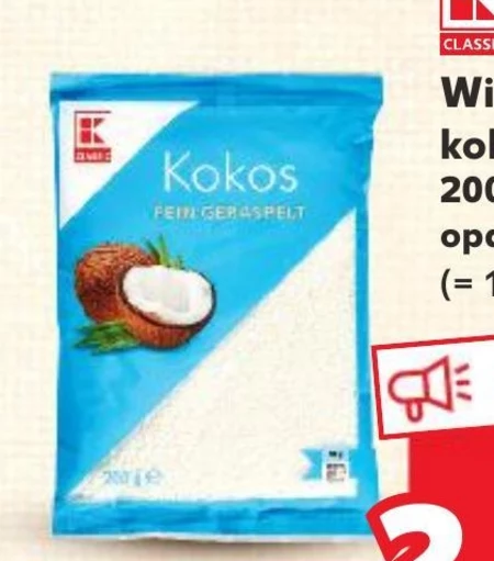 Wiórki kokosowe Kaufland