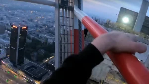 "Mokotowski" wspiął się na szczyt Varso Tower