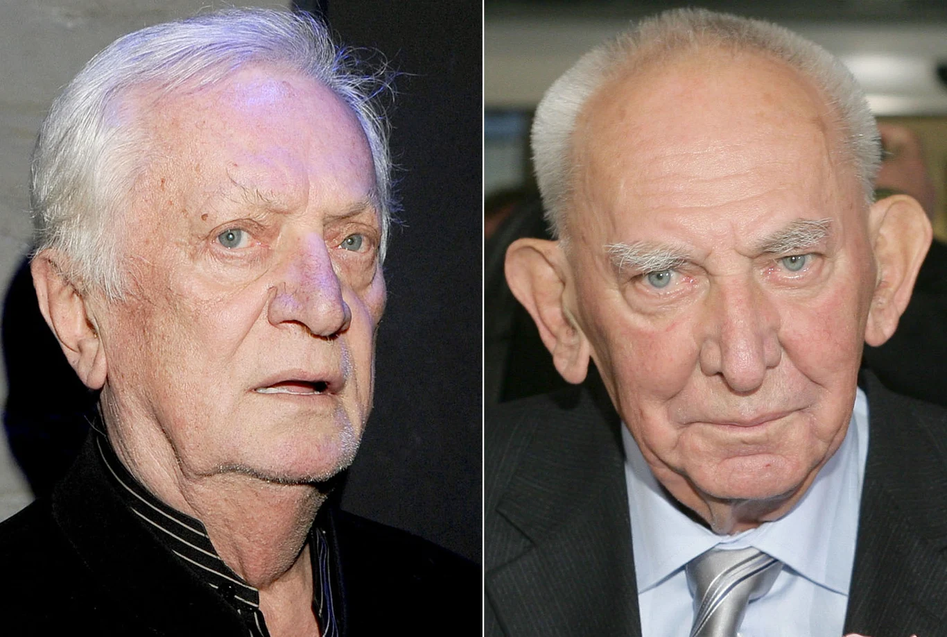 Marian Kociniak i Gustaw Holoubek