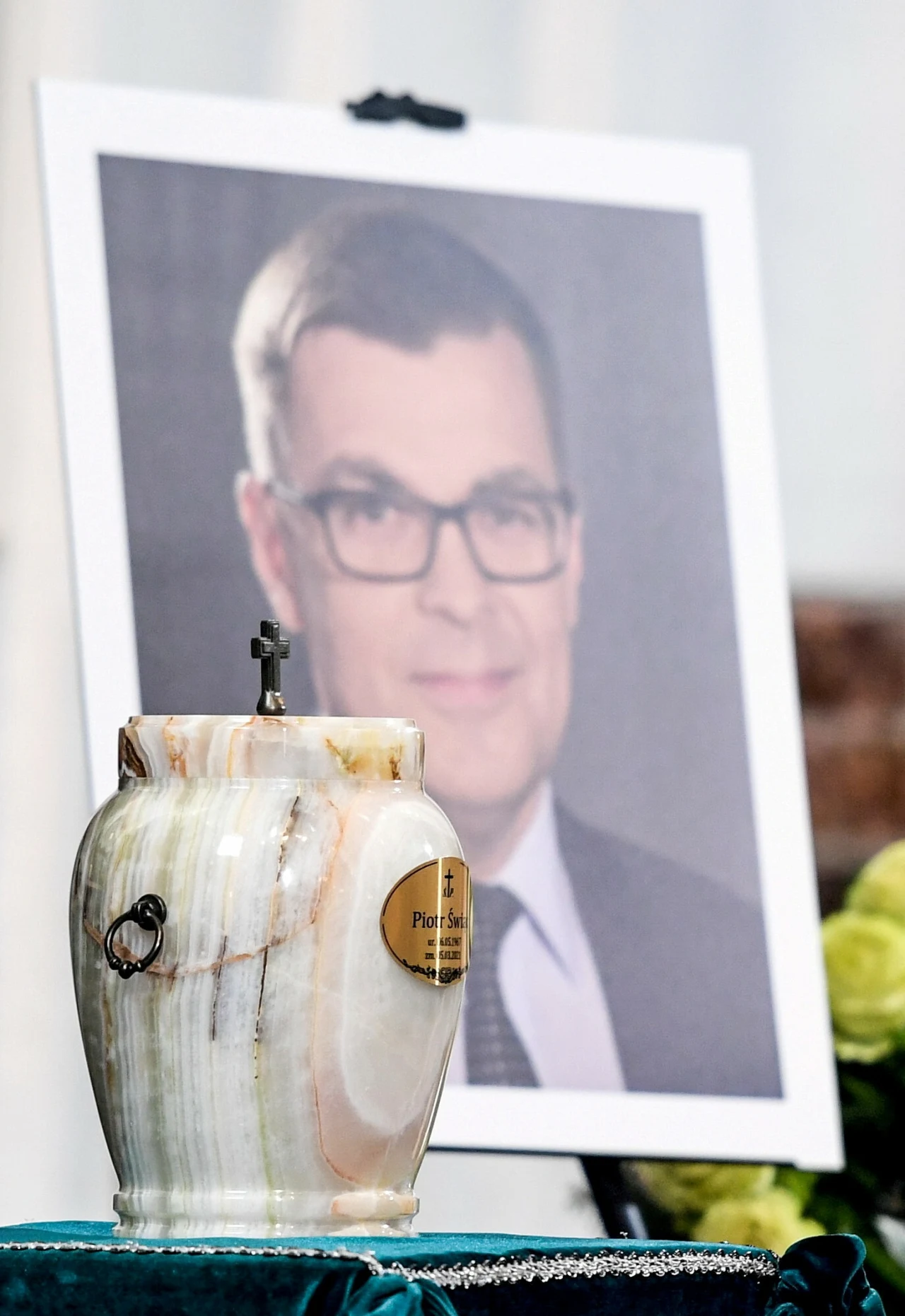 Pogrzeb dziennikarza Piotra Świąca