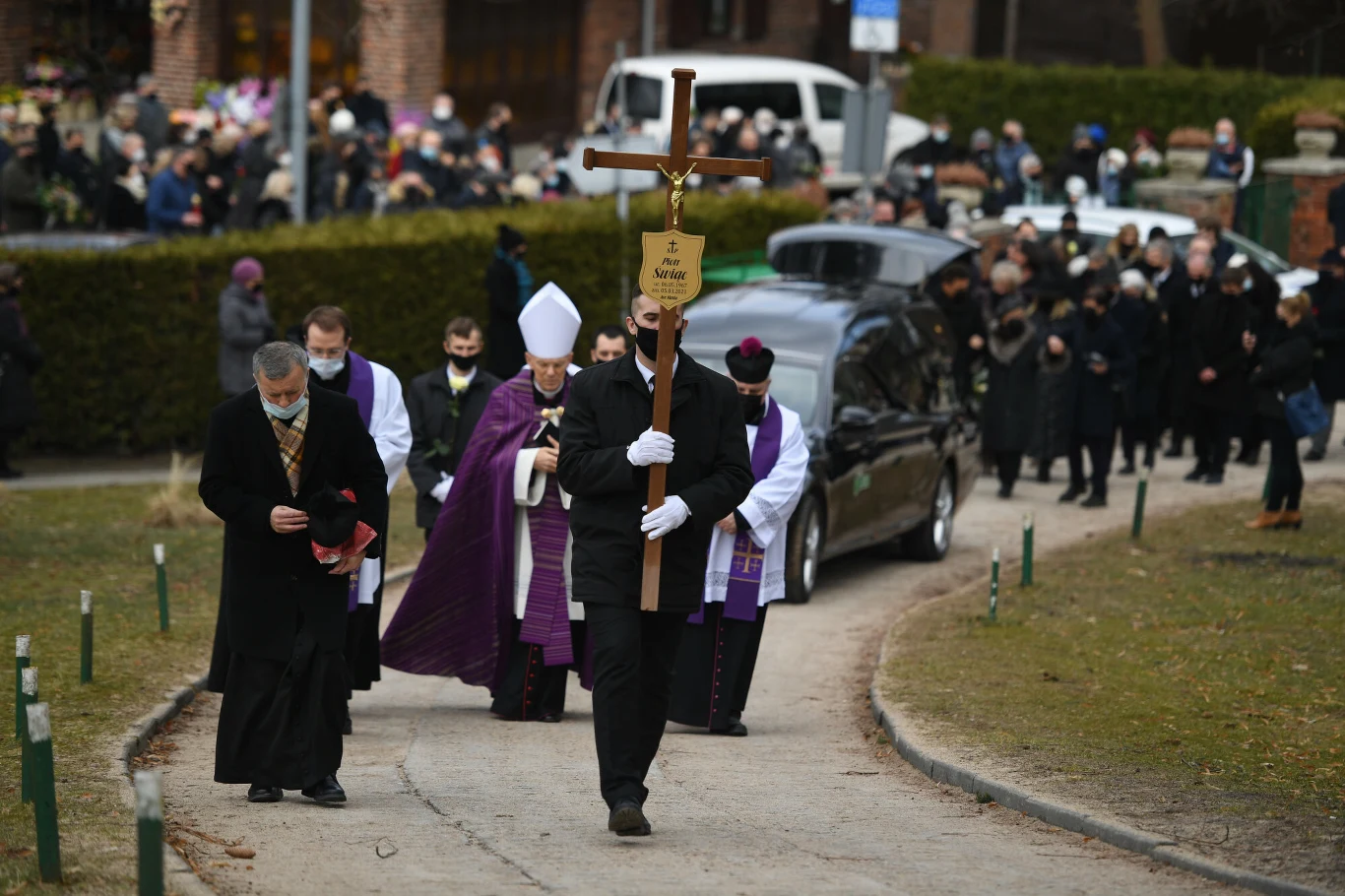 Na pogrzebie zjawiły się tłumy