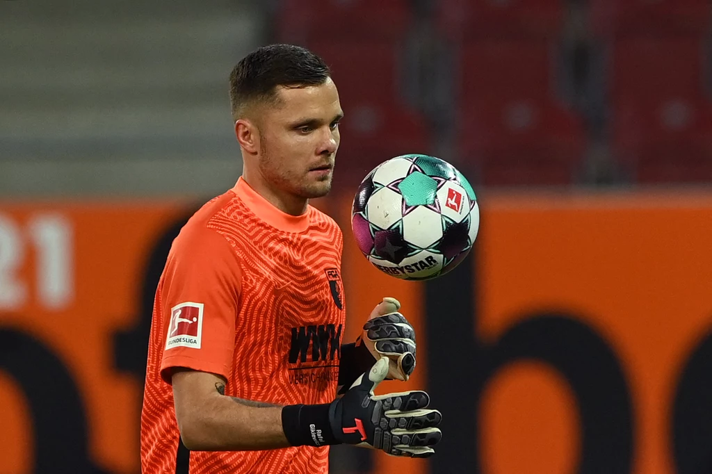Rafał Gikiewicz podczas meczu z Borussią Moenchengladbach Rafał Gikiewicz podczas meczu z Borussią Moenchengladbach