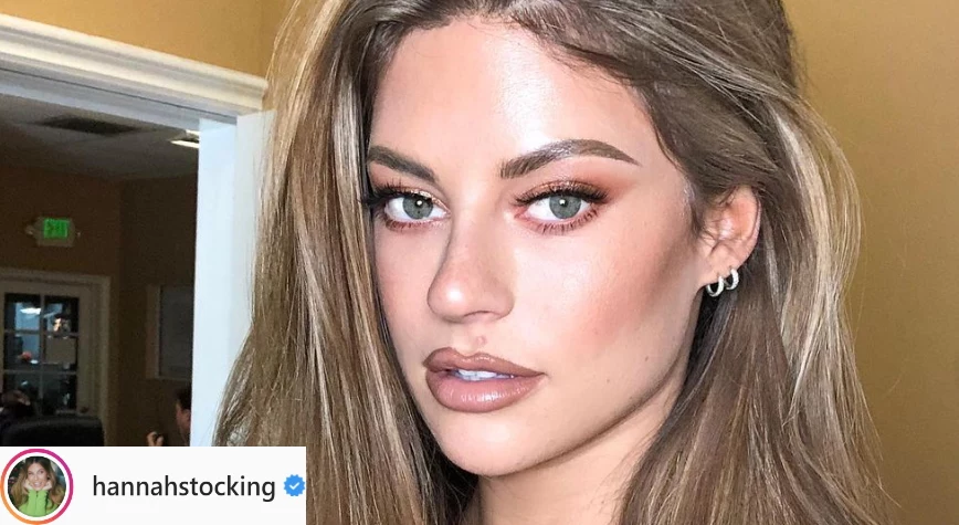 Hannah Stocking - fragment zdjęcia zamieszczonego w serwisie Instagram.com na profilu @hannahstocking