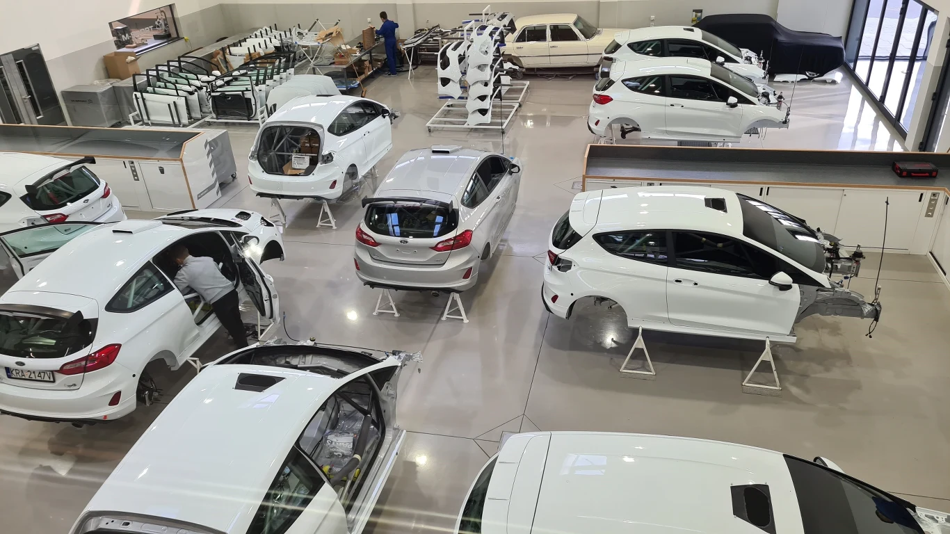 W siedzibie M-Sport Poland