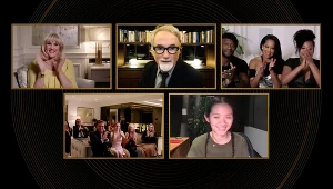 Emerald Fennell (u góry z lewej) i Chloe Zhao (na dole z prawej) tworzą oscarową historię