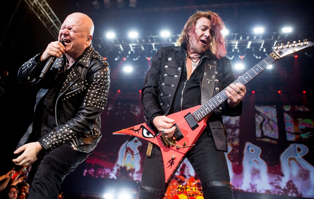 Michael Kiske i Kai Hansen w barwach Helloween