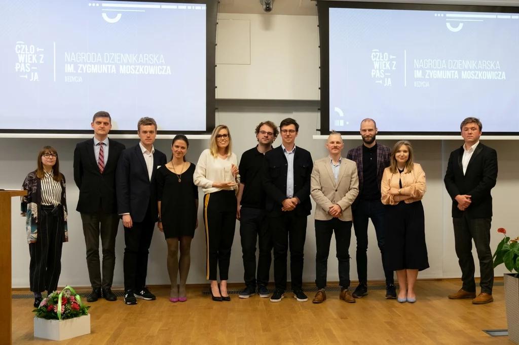 Laureaci II edycji Nagrody Dziennikarskiej im. Zygmunta Moszkowicza "Człowiek z pasją" Laureaci II edycji Nagrody Dziennikarskiej im. Zygmunta Moszkowicza "Człowiek z pasją"
