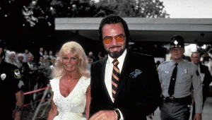 Burt Reynolds w latach 80. XX wieku z ówczesną żoną Loni Anderson