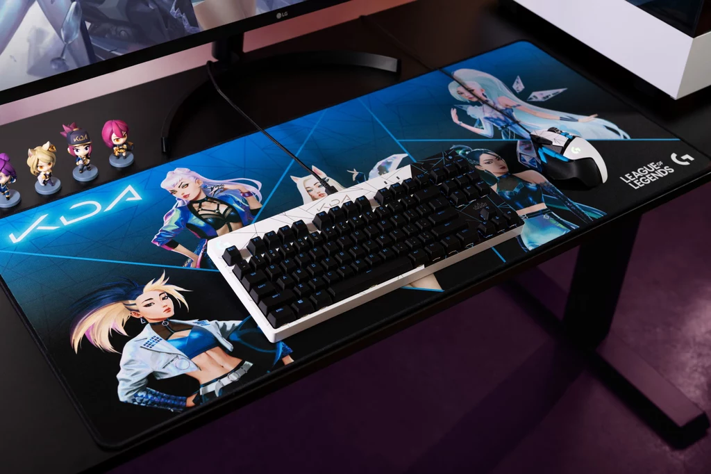Sprzęt Logitech G skierowany do fanów gry League of Legends. Sprzęt Logitech G skierowany do fanów gry League of Legends.
