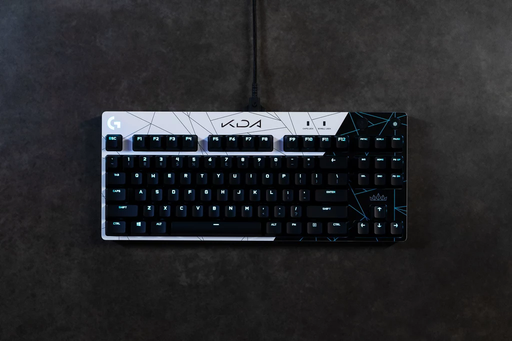 Sprzęt Logitech G skierowany do fanów gry League of Legends. Sprzęt Logitech G skierowany do fanów gry League of Legends.