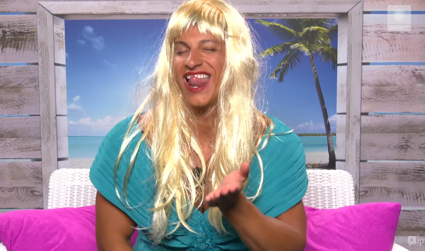 Mateusz zaprezentował swoje babskie oblicze! Mateusz zaprezentował swoje babskie oblicze!