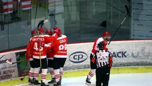 Radość zawodników Comarchu Cracovii