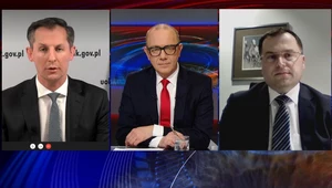 Tomasz Chróstny, prezes UOKiK (L) i Tadeusz Białek, wiceprezes Związku Banków Polskich (P)
