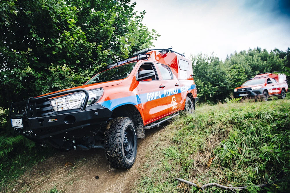 Toyoty Hilux w służbie GOPR