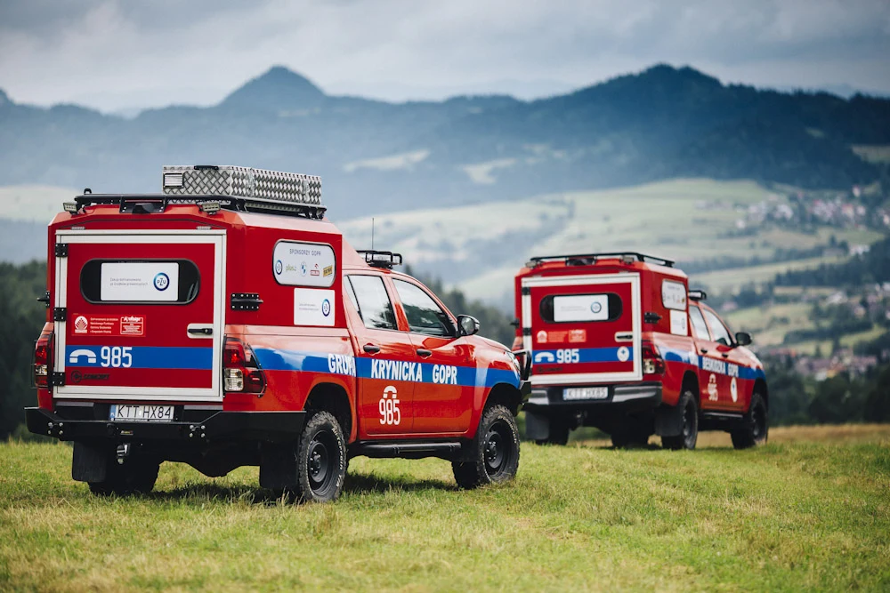 Toyoty Hilux w służbie GOPR