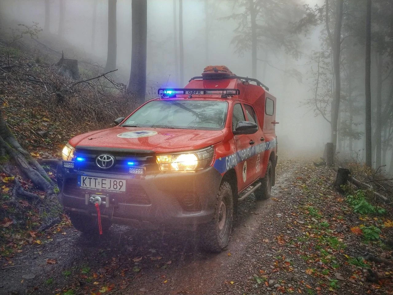 Toyoty Hilux w służbie GOPR