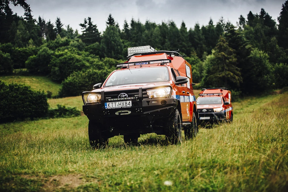 Toyoty Hilux w służbie GOPR