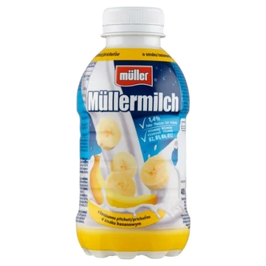 Müller Müllermilch Napój mleczny o smaku bananowym 400 g - 2