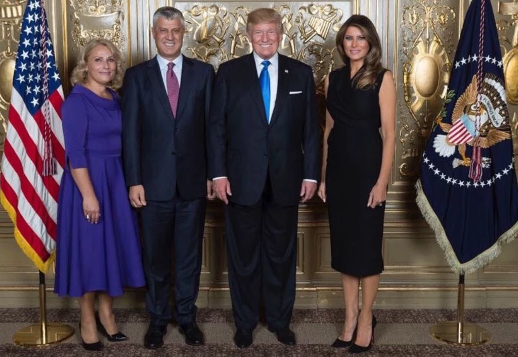 Hashim Thaçi podczas wizyty w USA spotkał się z Donaldem Trumpem