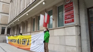 Akcje Greenpeace wymierzona w Jacka Sasina i PGE