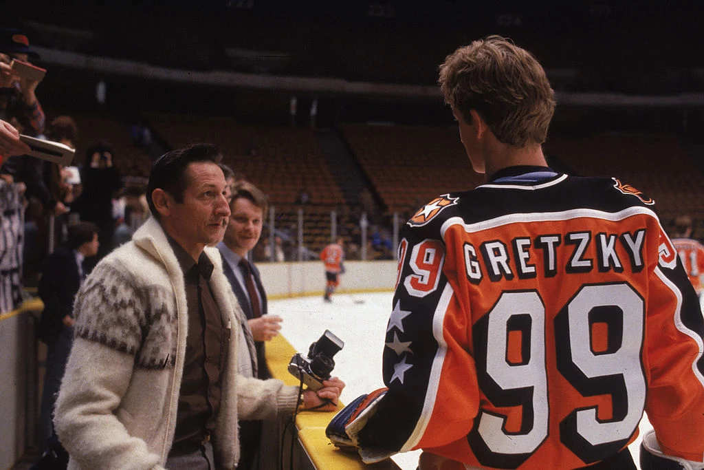 Walter Gretzky i Wayne Gretzky Walter Gretzky i Wayne Gretzky