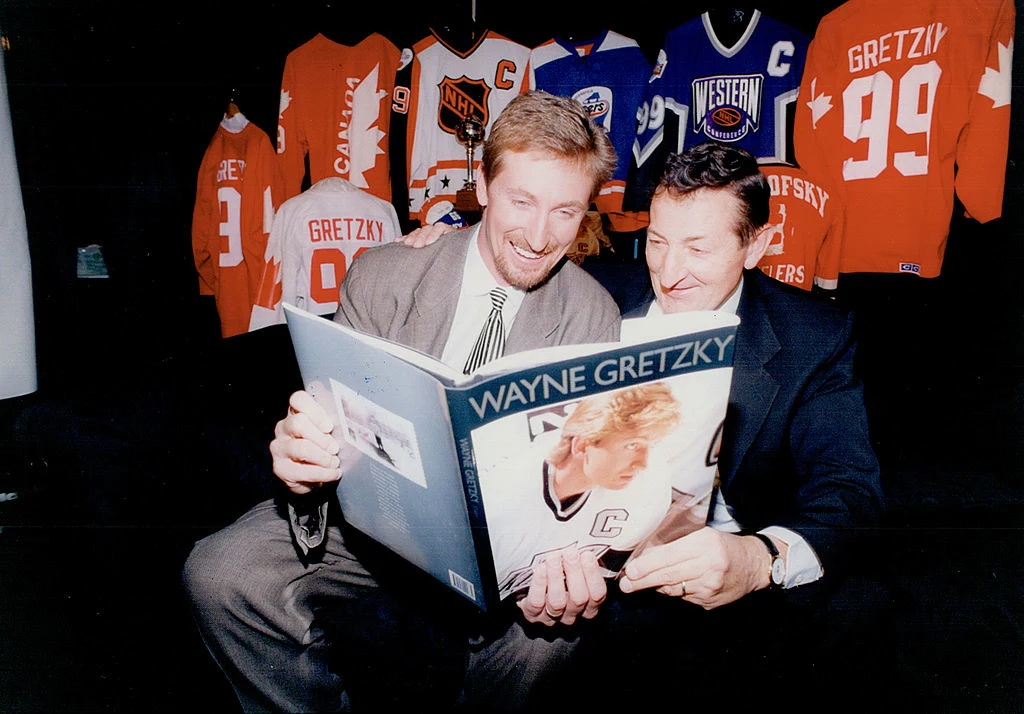 Wayne Gretzky i Walter Gretzky Wayne Gretzky i Walter Gretzky